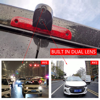 7" Monitor & Brake Dual Light Reversing Camera For Peugeot Boxer, Citroen Relay3