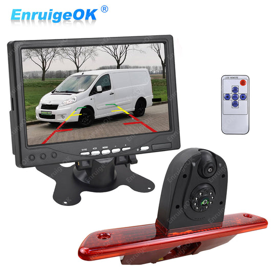 Dual Rear Brake Light Reverse Camera Kit for Citroen Dispatch Peugeot Expert0