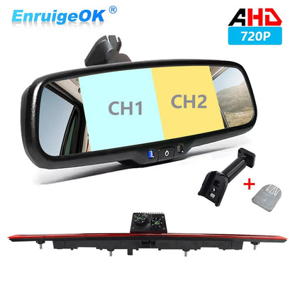 NEW Daul Brake Light Reverse Camera for Maxus LDV Deliver 9 & Dual Split Monitor0