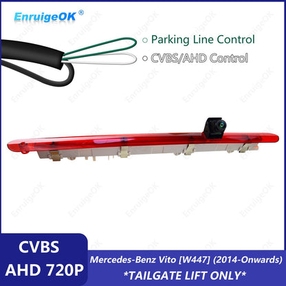 Rear Brake Light Reversing Camera for Mercedes-Benz Vito [W447] (2014-Onwards)0