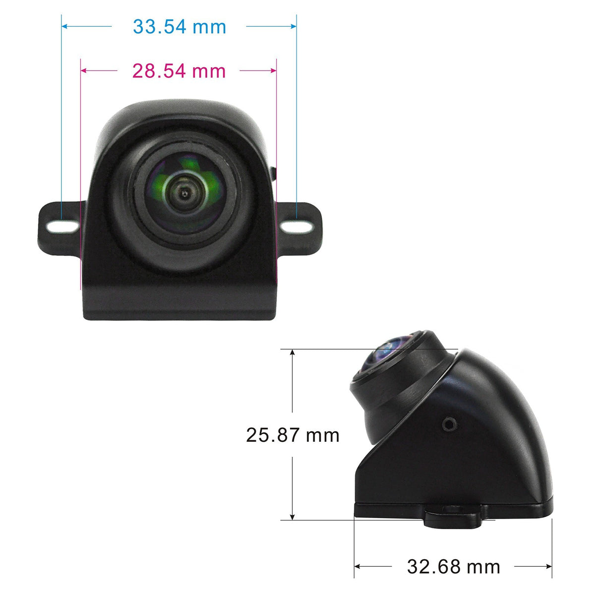 Car Rear View Reverse Camera Parking Backup Cam HD Night Vision Waterproof 170°