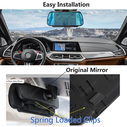 7" Monitor Rear Brake Light Reversing Camera Kit for Mercedes Vito W447 Tailgate10
