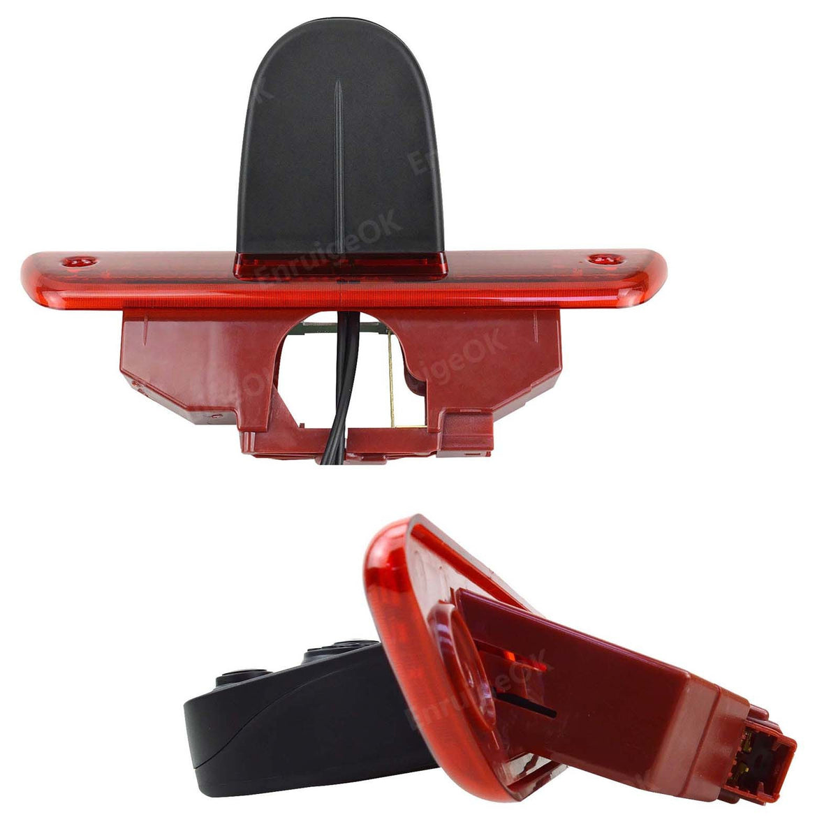 Peugeot Expert 2007-2016 Dual Rear Brake Light Reversing Camera &DVR Monitor Kit10