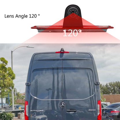 Rear View Brake Light Reversing Camera For Mercedes-Benz Sprinter VW Crafter8