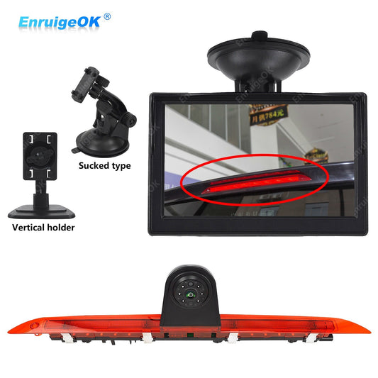 Brake Light Rear View Camera for Mercedes-Benz V-Class V260 V260L & 5" Monitor0