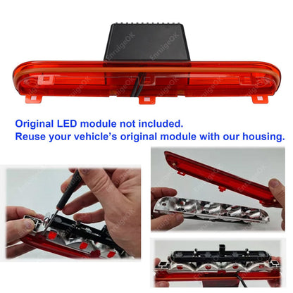 Fiat Ducato Citroen Relay Peugeot Boxer Dual Rear Brake Light Reverse Camera Kit3