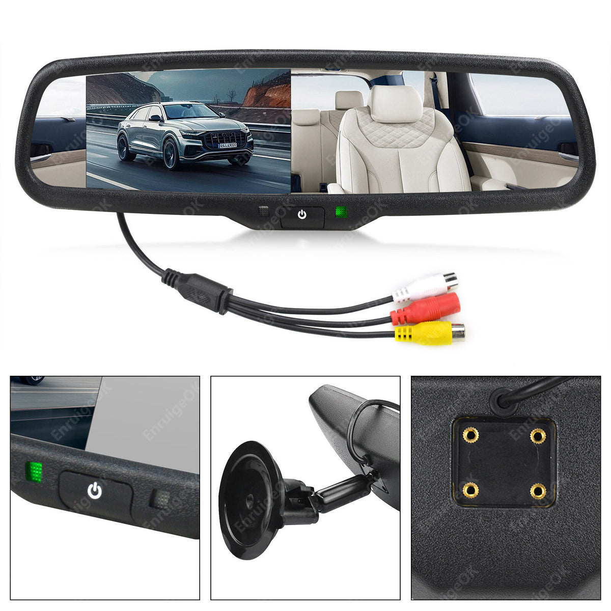 4.3" Monitor Rear Brake Light Reversing Camera for Mercedes Sprinter VW Crafter20