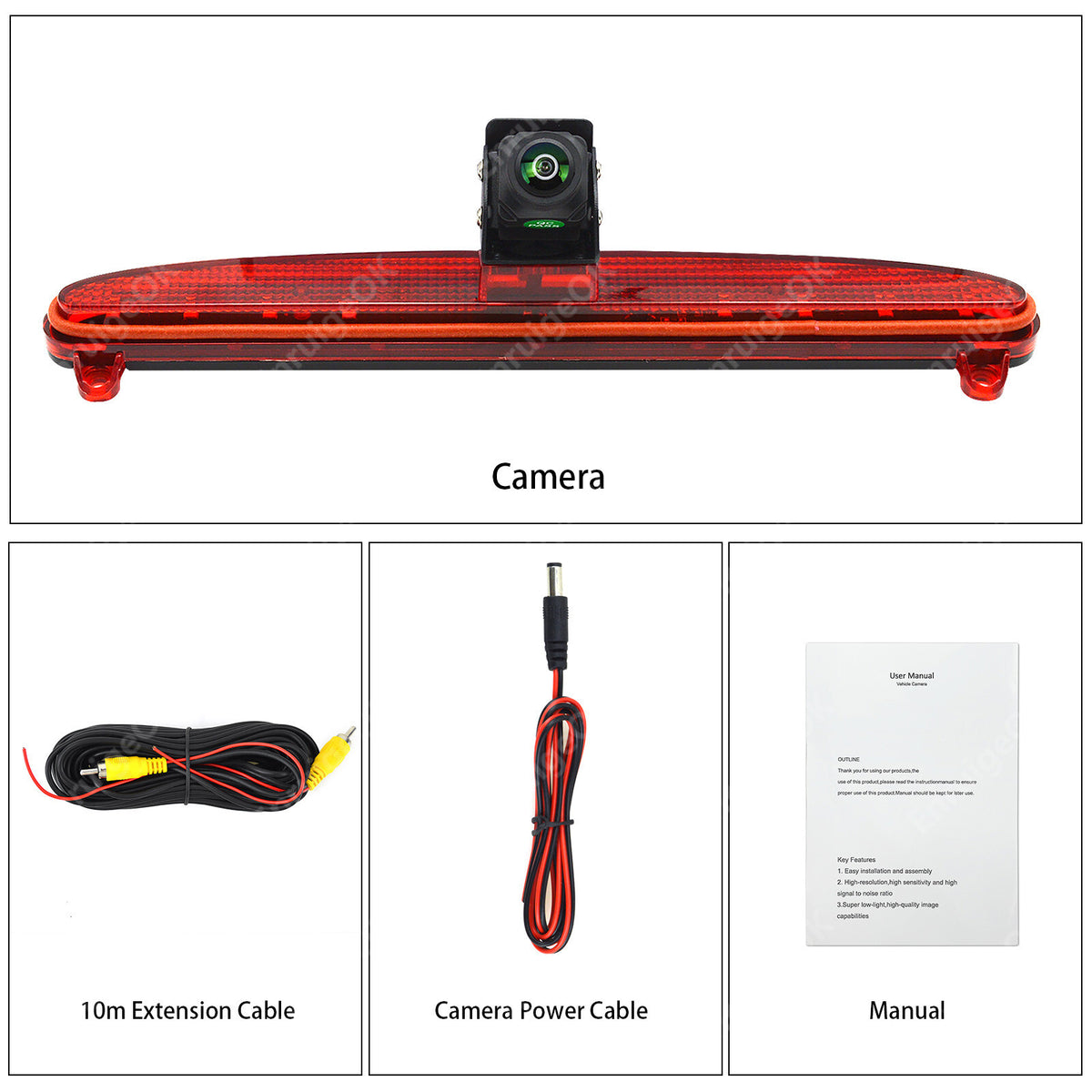 LED Brake Light Rear View Reversing Camera For IVECO DAILY 2015-202016