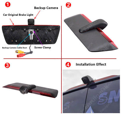 Reverse Camera for VW Crafter MK2 & MAN TGE Rear Brake Light (2017-Onwards)5