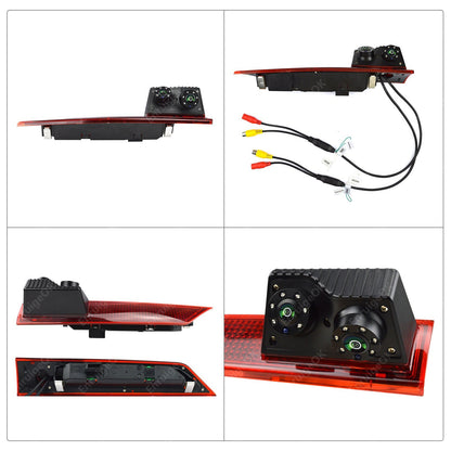 Rear Brake light Reverse Camera for Ford Transit Custom 2016-Present Barn Doors11