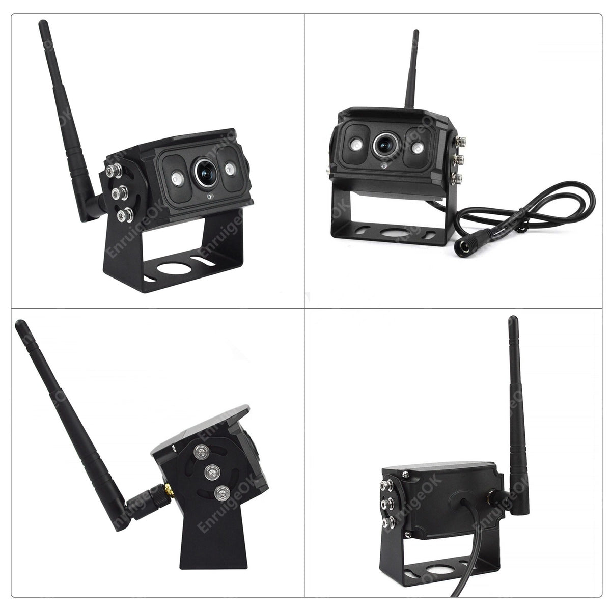 Wireless 10.1" DVR Monitor Split Screen 1080P Rear View Camera BSD For Truck/Bus16