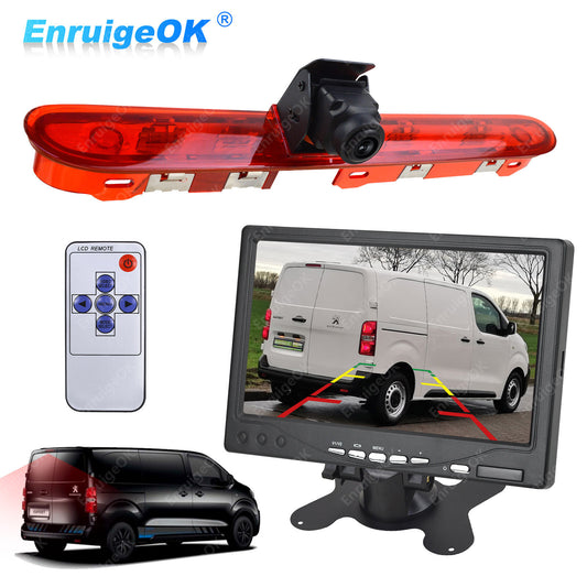 For Peugeot Expert Toyota ProAce Reversing High Level Brake Light Camera Kit0