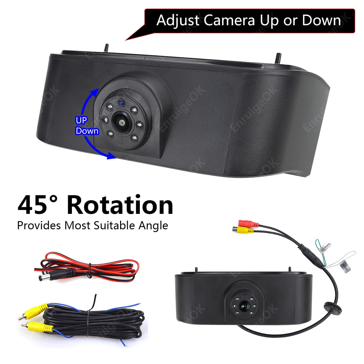 Brake Light Rear View Reverse Parking Backup Camera for Nissan NV200 (2010-2022)10