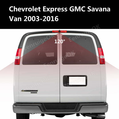 Car Rear View Brake Light Camera Kit For Chevy Express GMC Savana Van 2003-20162