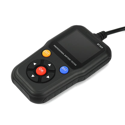 Car Battery Tester 12V/24V Load Tester Charging System Analyzer CCA SOH SOC9
