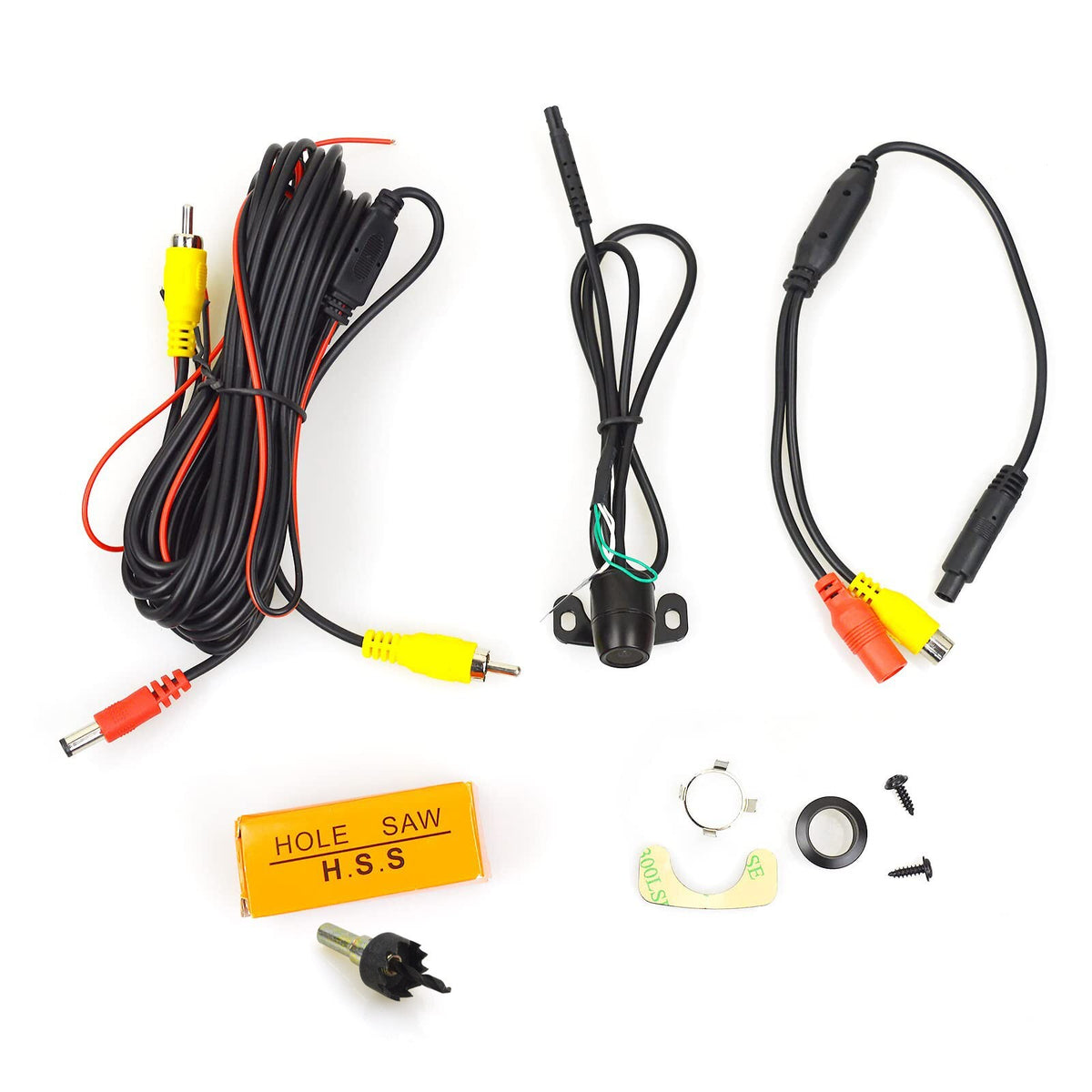 Mini Flush Mount 120° Car Rear View Reverse Backup Camera Nightvision Waterproof8