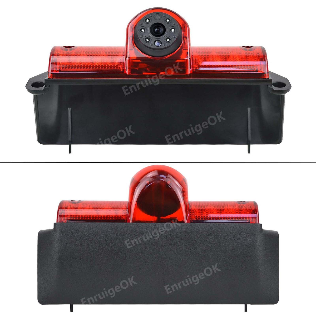 Brake Light Backup Camera For Chevy Express GMC Savana 1500 2500 & Split Monitor7