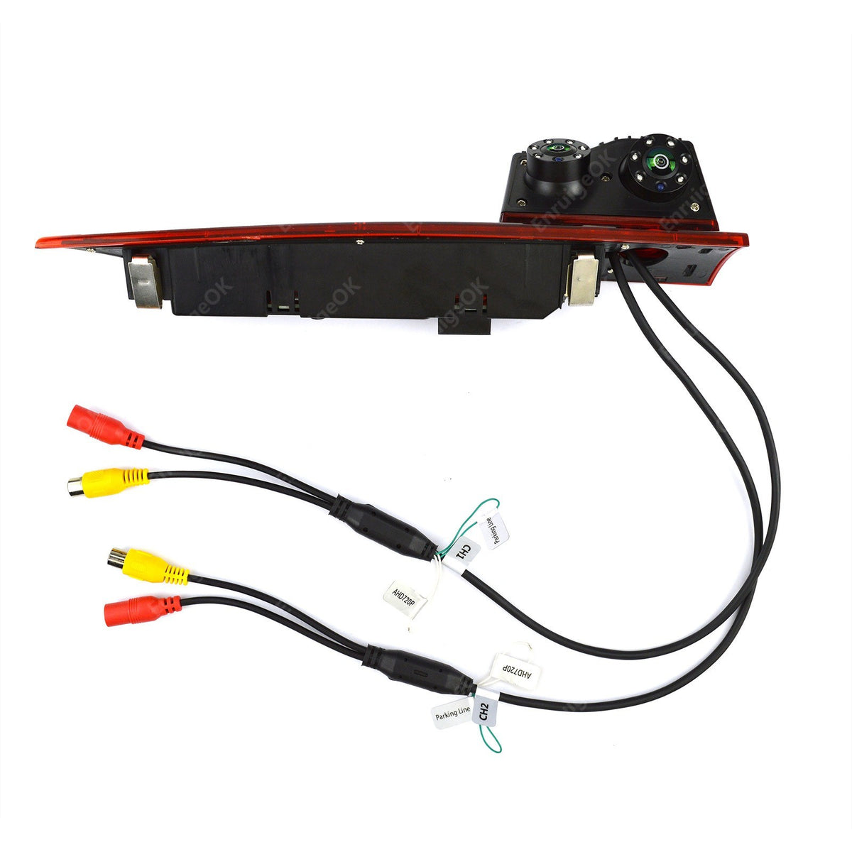 Rear Brake light Reverse Camera for Ford Transit Custom 2016-Present Barn Doors12