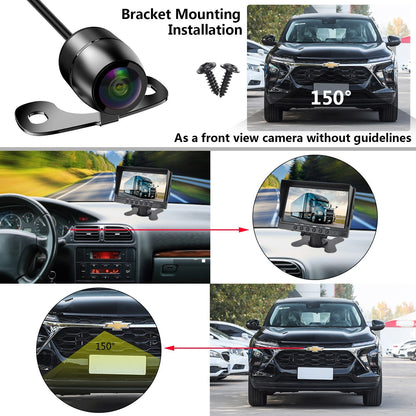 Universal Rear View Backup Camera Reverse Parking Cam HD Night Vision Waterproof6