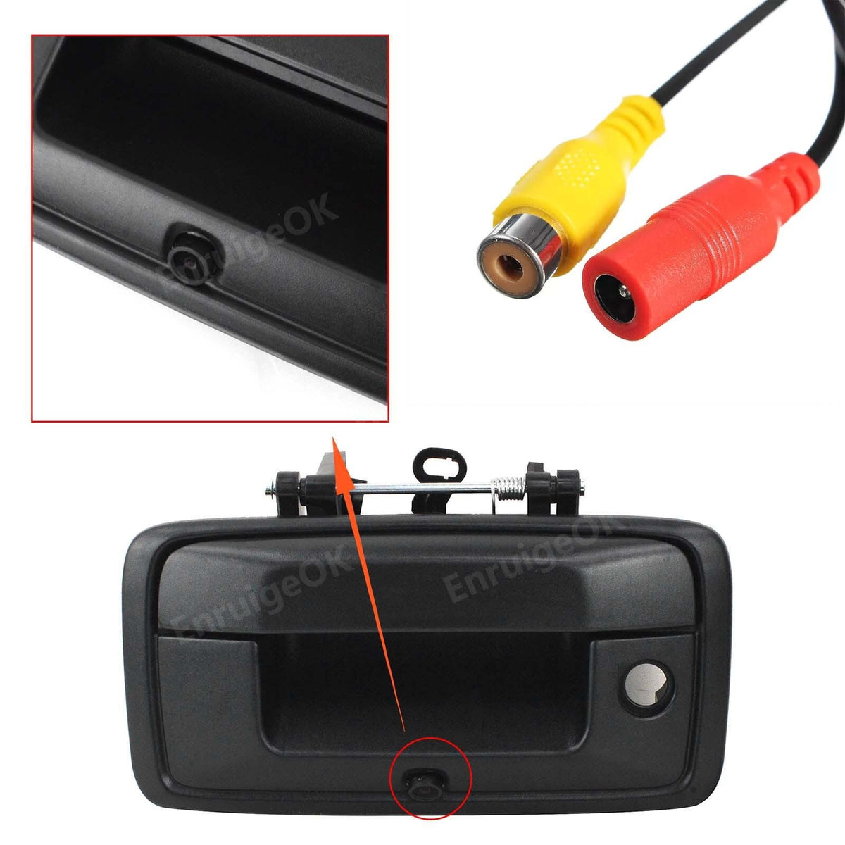 Tailgate Handle Backup Camera Kit For Chevy Silverado /GMC Sierra 1500 2500 35002