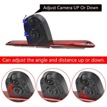 Dual Lens Brake Light Rear View Backup Camera for Mercedes Sprinter VW Crafter8