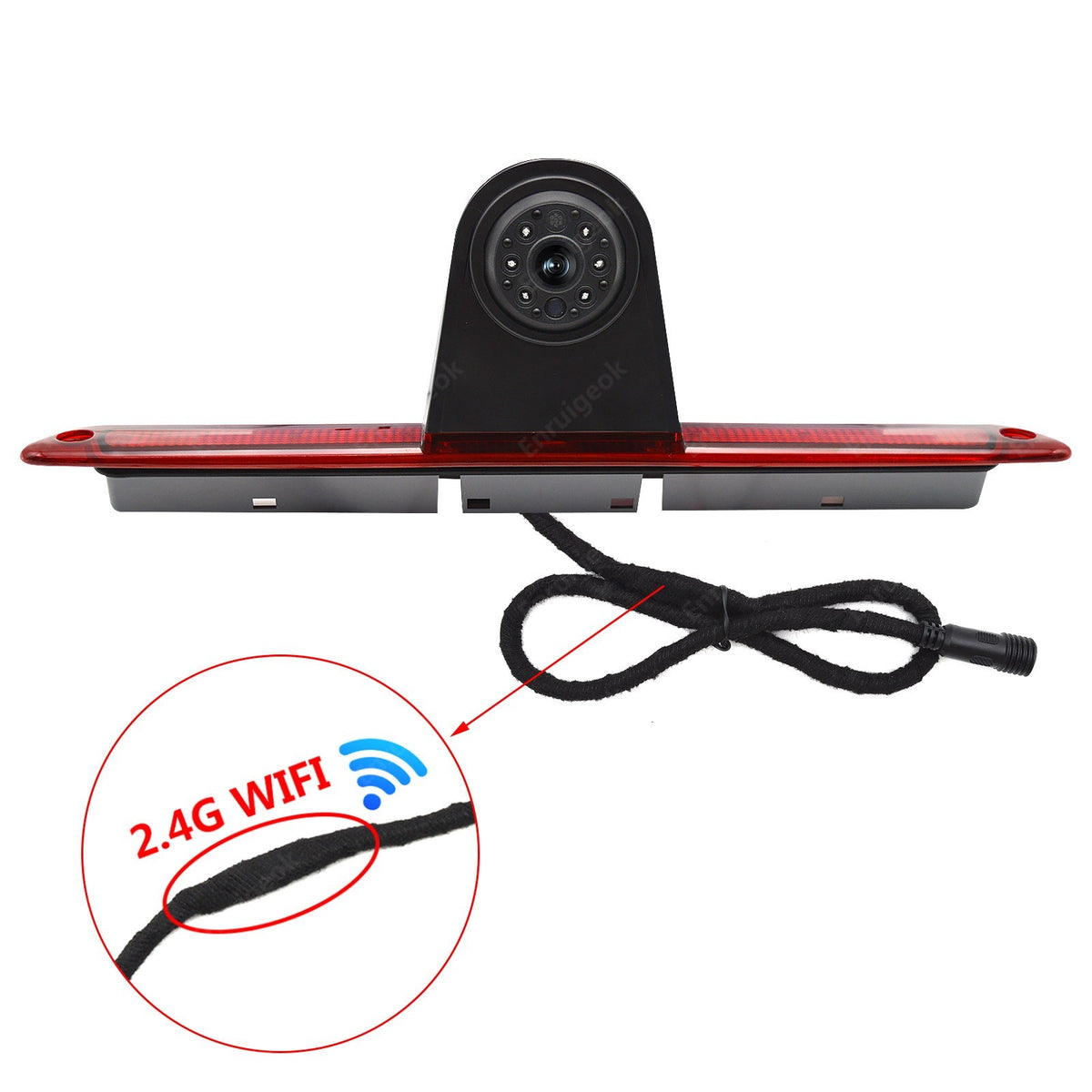 Wireless Brake Light Backup Camera & 7'' Monitor for Mercedes Benz Sprinter Van9