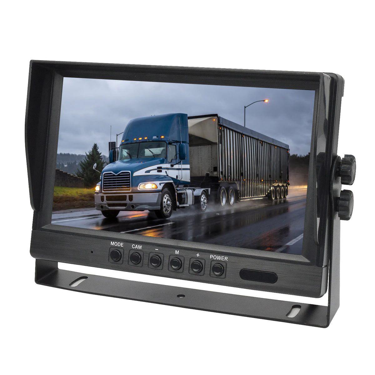 9" HD Waterproof Monitor Acousto-optic Alarm + 4 Cameras