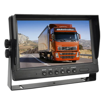 9" HD Waterproof Monitor Acousto-optic Alarm + 4 Cameras