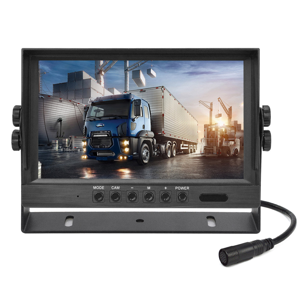 9" HD Waterproof Monitor Acousto-optic Alarm + 4 Cameras