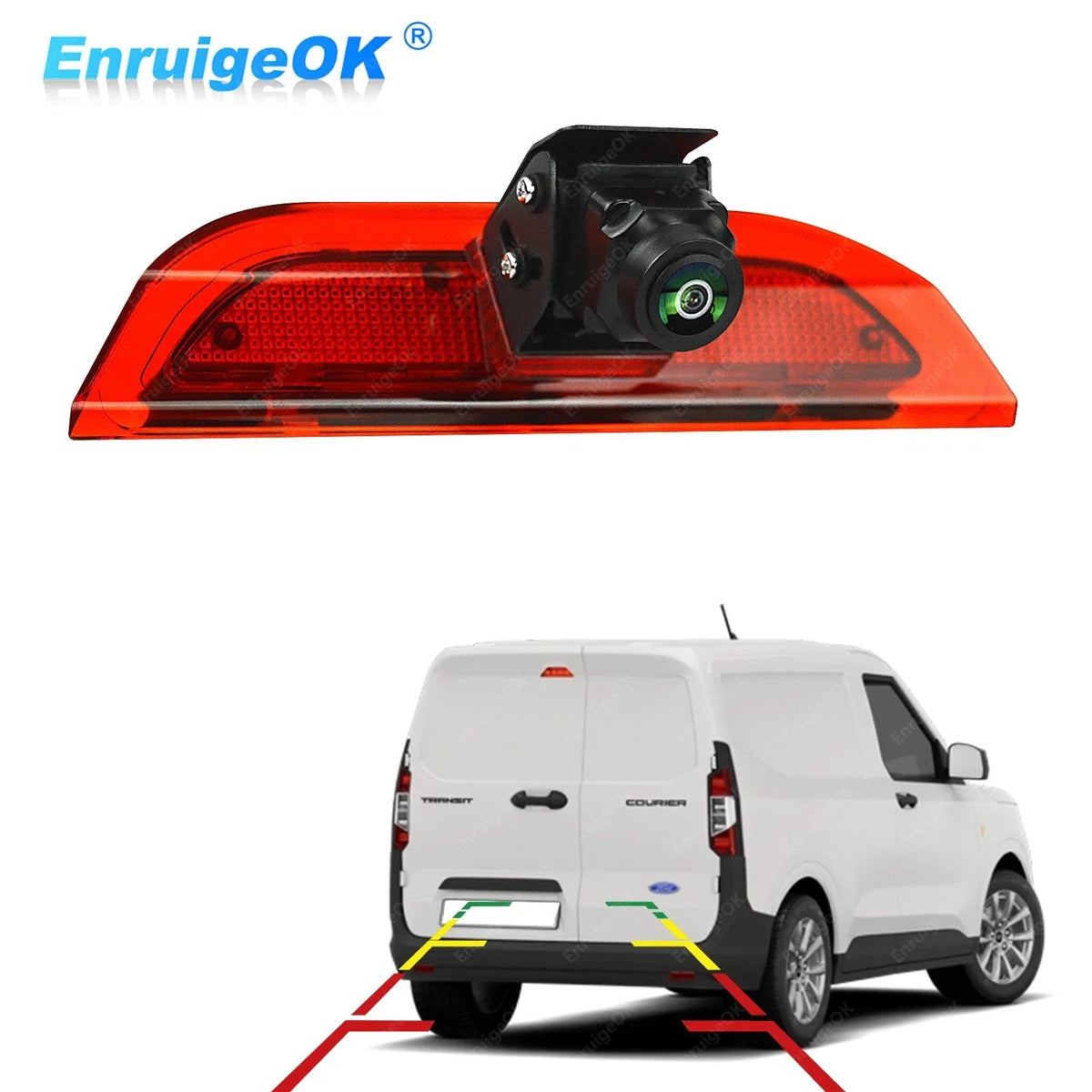 Brake light reversing camera for Ford Transit and Tourneo Courier