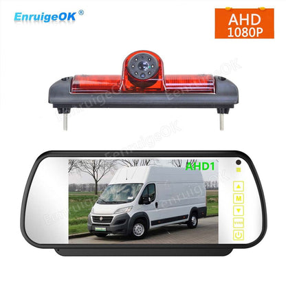 7" Monitor & Rear Brake Light Reversing Camera for Citroen Relay Peugeot Boxer