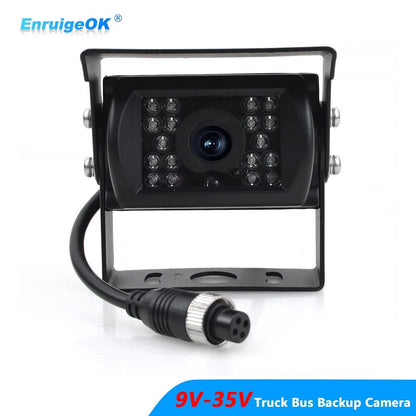 4Pin Rear View Backup Camera For Bus Truck Van RV IR Night Vision Waterproof