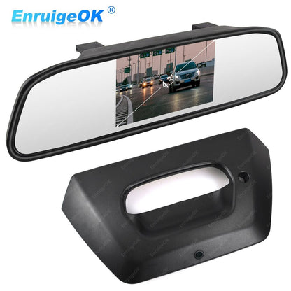 For 2002-2006 Chevy Avalanche Tailgate Handle with Backup Camera +4.3'' Monitor