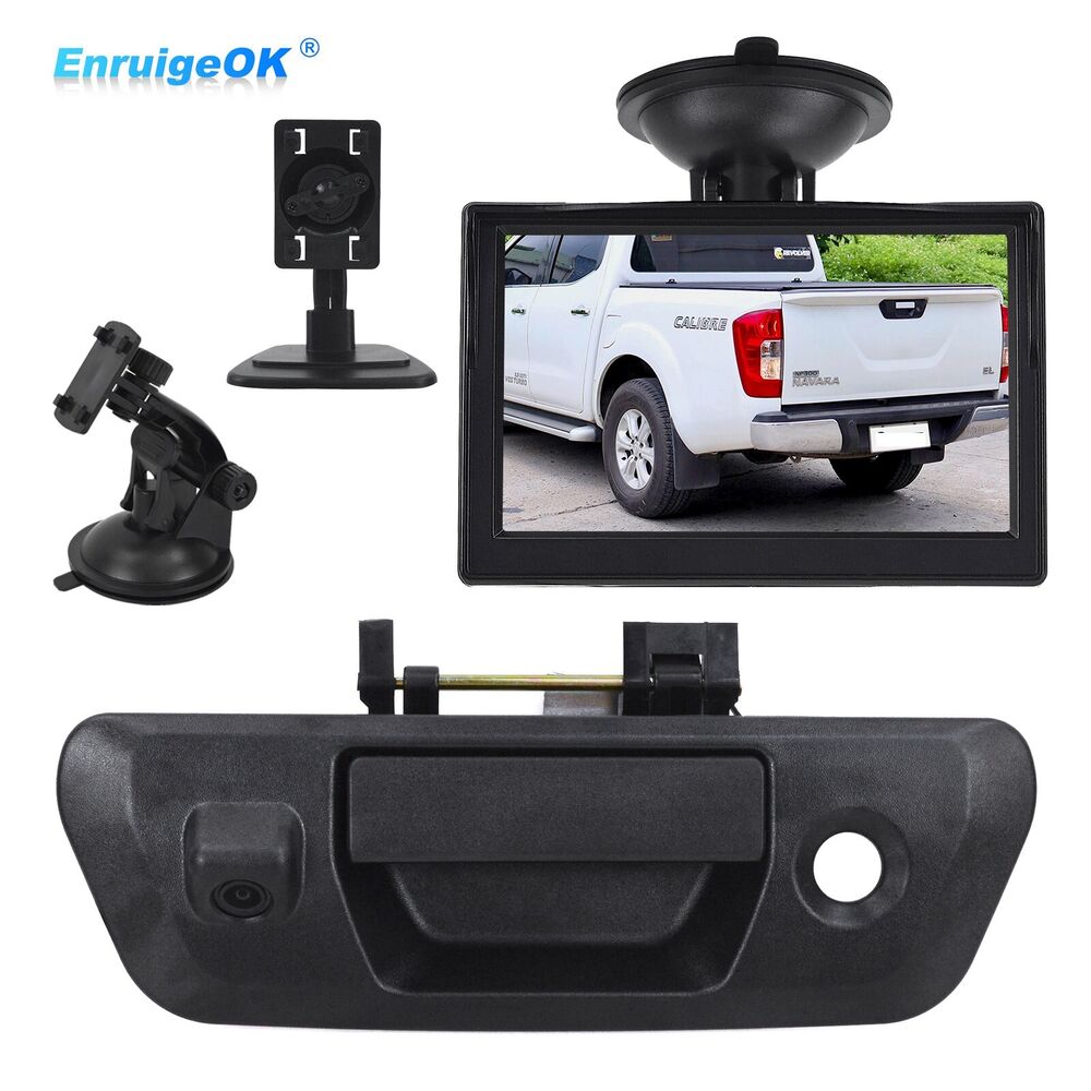 Tailgate Handle Backup Parking Camera Kit For Nissan Navara D23 NP300 2015-2018