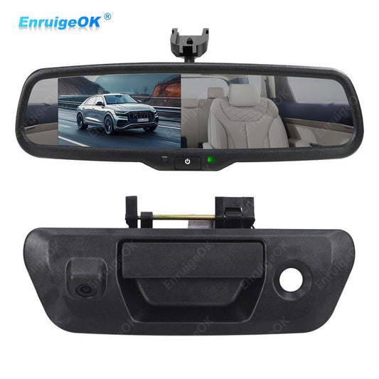 For Nissan Navara D23 NP300 Tailgate Handle Rear View Backup Camera Kit