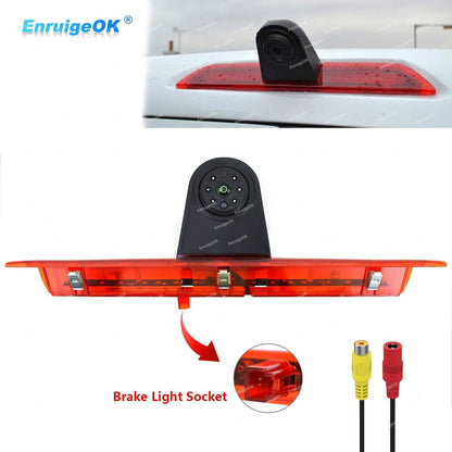 3rd Brake Light Rear View Backup Camera for Ford Transit Van 2014-2018