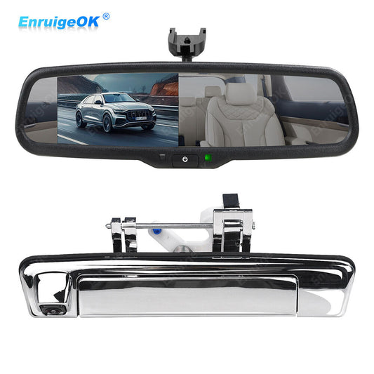 For 2017-2022 Isuzu D-Max Dmax Tailgate Handle with Backup Camera+4.3'' Monitor