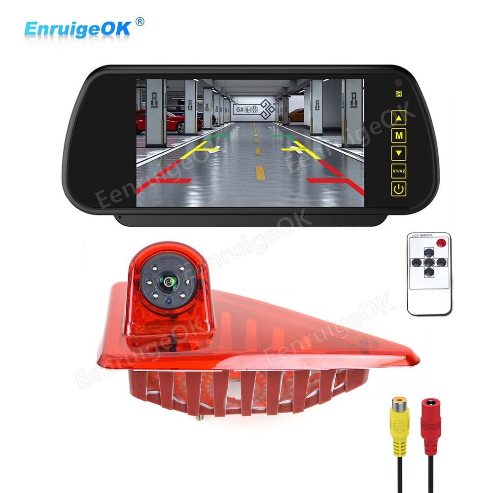 Brake Light Rear View Backup Camera Kit for Renault Master Nissan Opel Movano