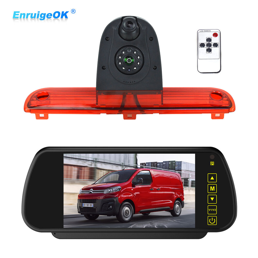 Dual Brake Light Rversing Camera Kit for Fiat Ducato Citroen Relay Peugeot Boxer