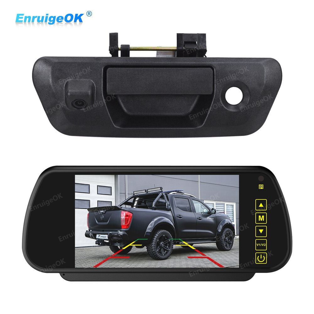 Tailgate Handle Rear View Backup Camera for Nissan Navara D23 NP300 2015-2018