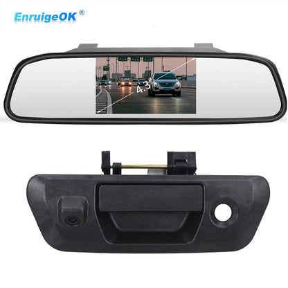 Tailgate Handle Backup Camera for Nissan Navara D23 NP300 2015-2018+4.3" Monitor