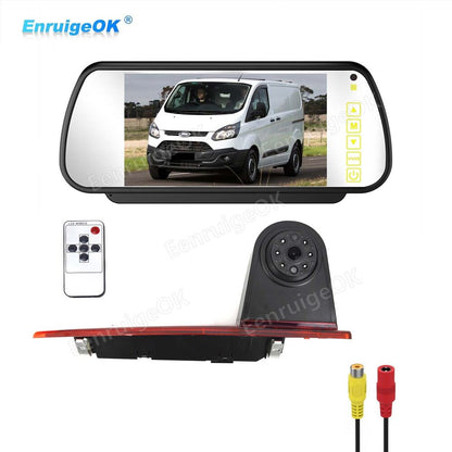 3rd Brake Light Backup Camera Kit for Ford Transit Custom Van 2012-2015 1080P