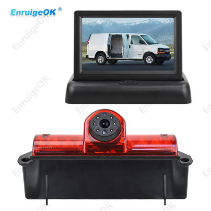 3rd Brake Light Backup Camera Kit for Chevrolet Express GMC Savana Explorer Van