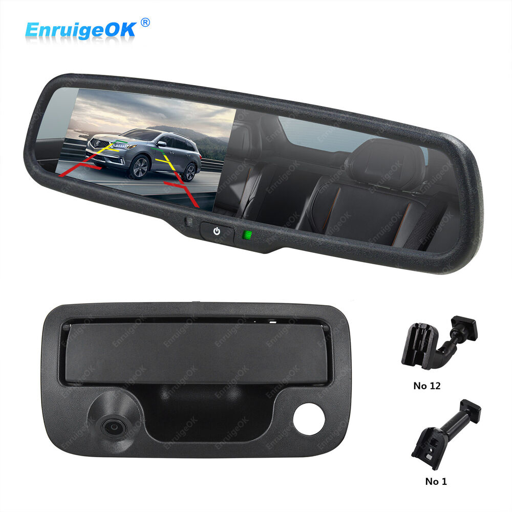 For 2010-2020 Volkswagen VW Amarok Tailgate Handle Rear View Backup Camera Kit