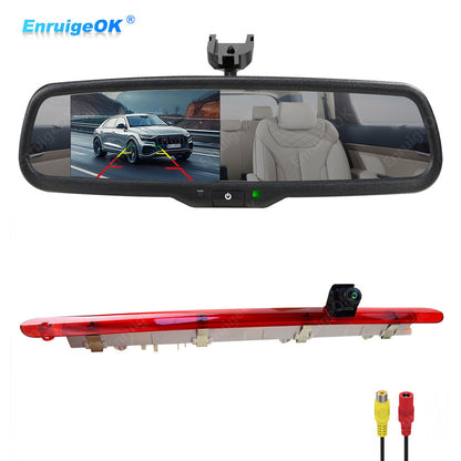 4" Monitor & Brake Light Reverse Rear View Backup Camera for Mercedes-Benz Vito