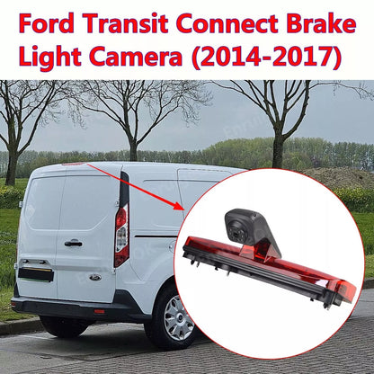 For 2014-2017 Ford Transit Connect Van Brake Light Rear View Backup Camera Kit