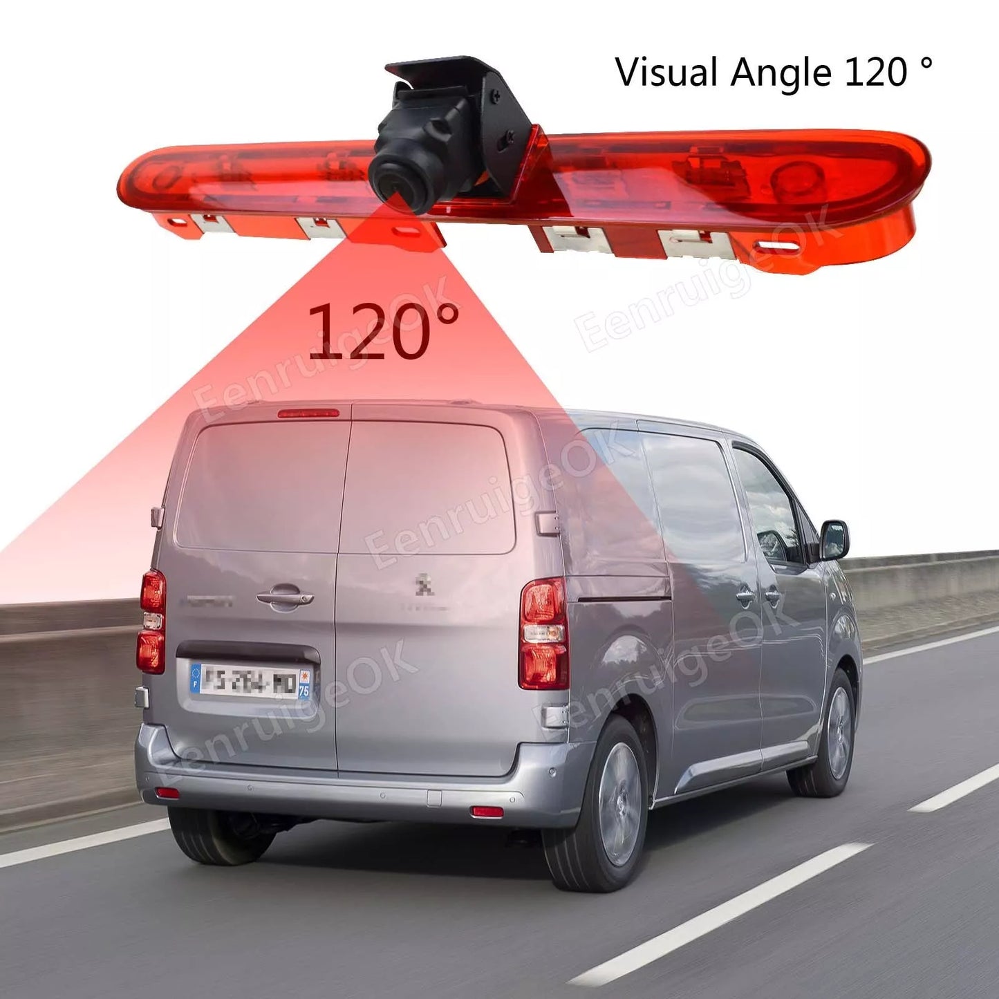 Car Brake Light Reversing Camera for Peugeot Expert Citroen Jumpy Toyota ProAce