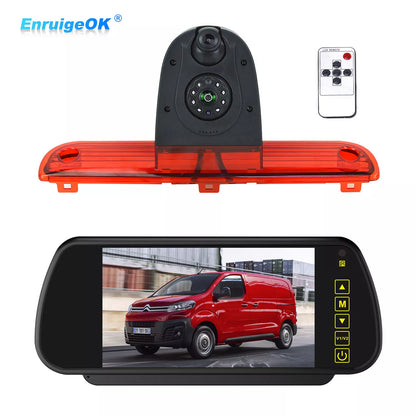 Dual Brake Light Rversing Camera Kit for Fiat Ducato Citroen Relay Peugeot Boxer