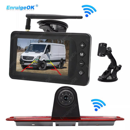 Wireless Brake Light Rear View Camera Kit for Mercedes-Benz Sprinter/VW Crafter