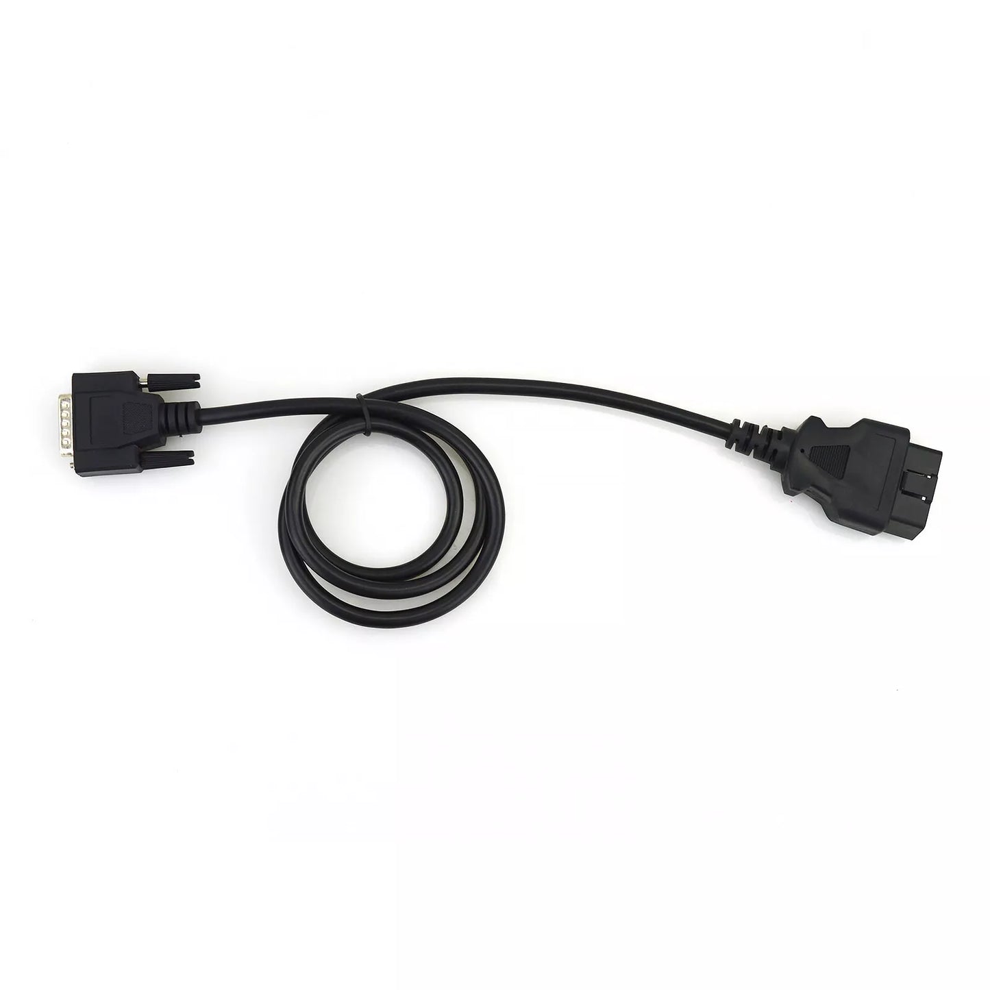 Male 16Pin OBD2 to Male DB15 RS232 Serial Port Diagnostic Extension Cable 1.5m